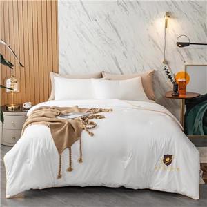 Pure Color Textile Printing Soybean Polyester Summer Quilt