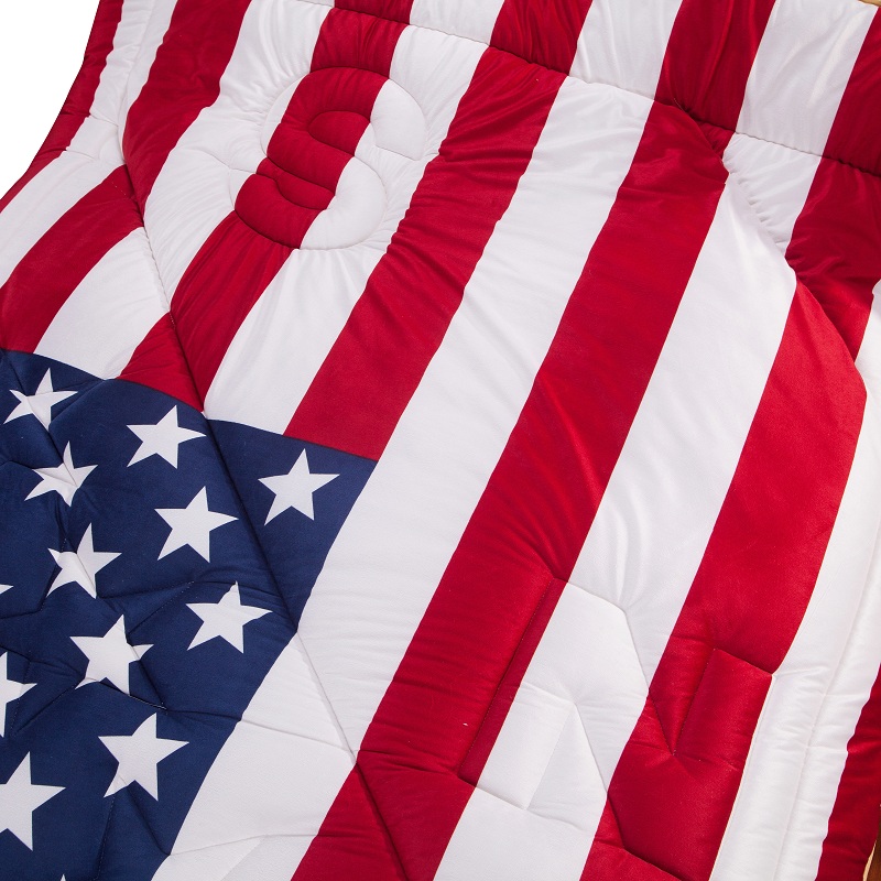 USA national flag printing comfortable | quilting Manufacturers, USA national flag printing comfortable | quilting Factory, Supply USA national flag printing comfortable | quilting