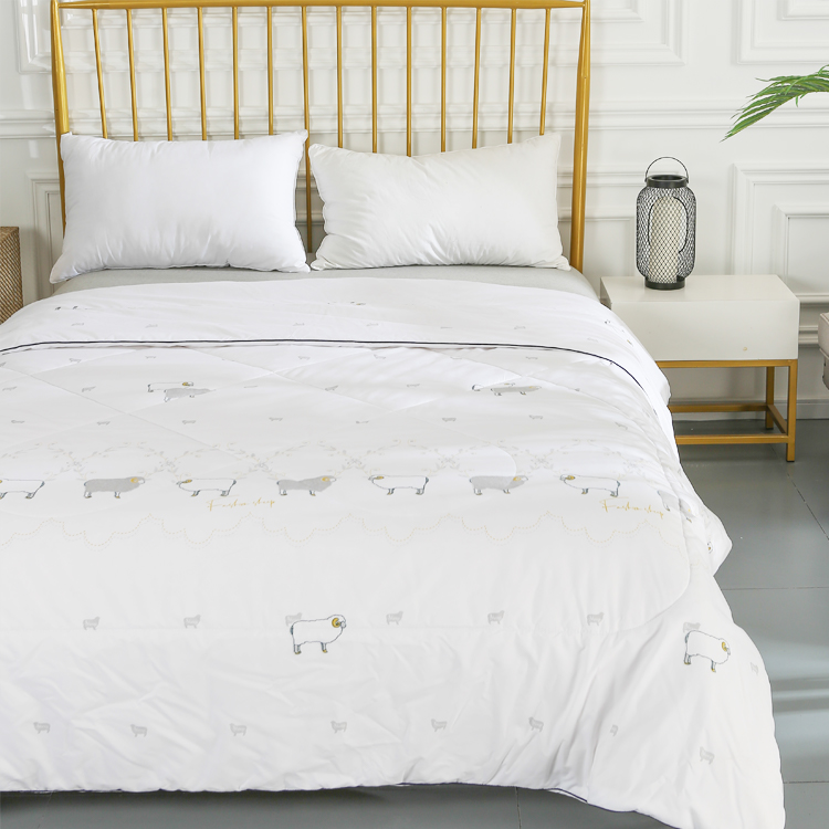Textile Printing Wool Heavyweight Winter Quilts | Comforter