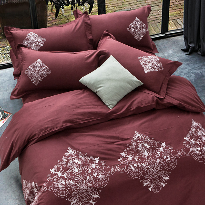 Cotton Embroidered Duvet Set Manufacturers, Cotton Embroidered Duvet Set Factory, Supply Cotton Embroidered Duvet Set