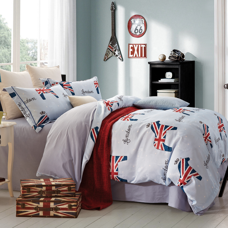 Jacquard Weave Rural Duvet Set