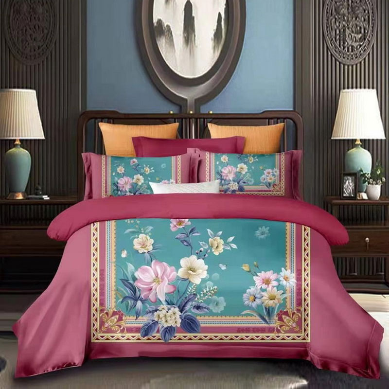 Large Textile Printing Duvet Set