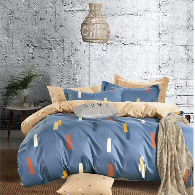 Textile Printing Cotton Duvet Set Quilt