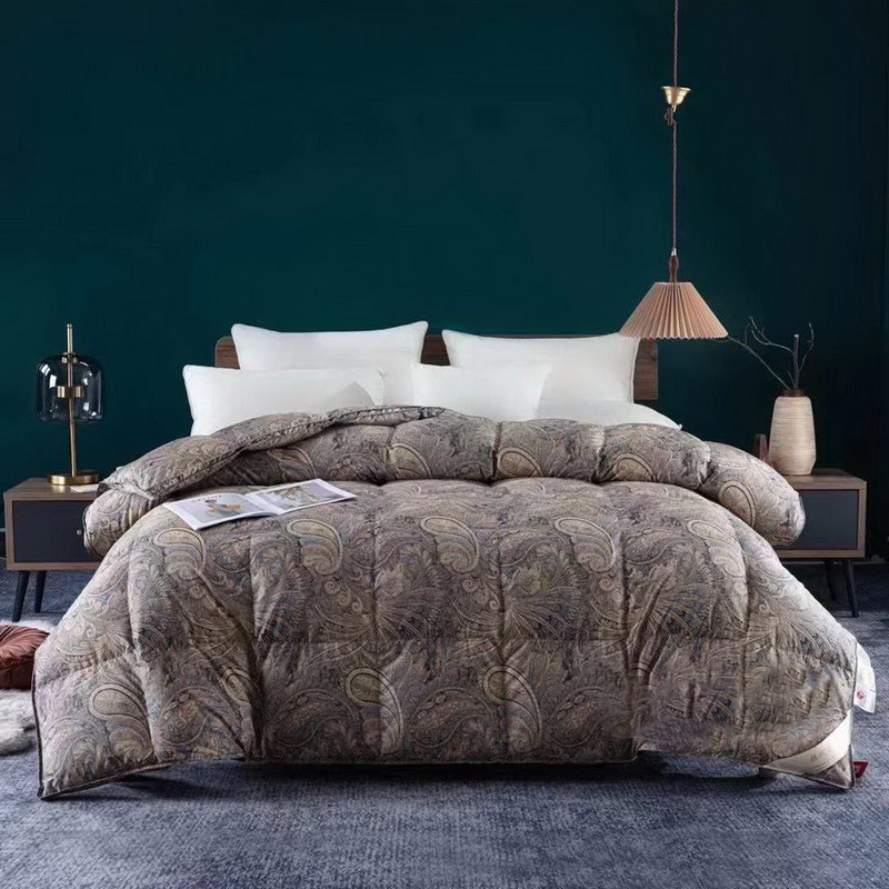 European Textile Printing Goose Velvet Winter Quilt