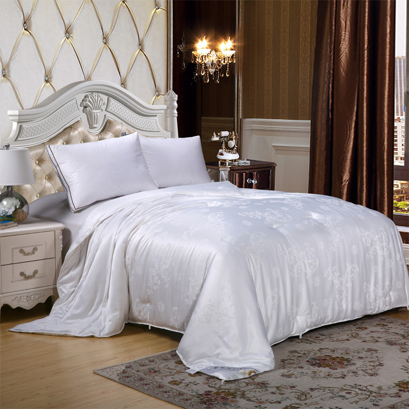 All Seasons Weight 100% Mulberry SILK Filled Duvet Quilt